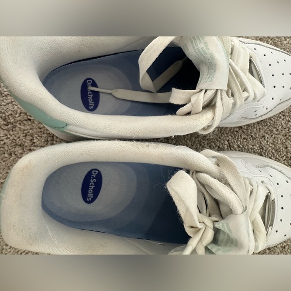 6W Nike Air Force 1 Low White/Emerald Green - Has Dr. Scholes Sole Inserts!! - Picture 4 of 7